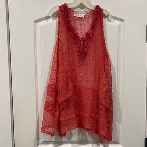 Pretty Angel Sleeveless Textured Top